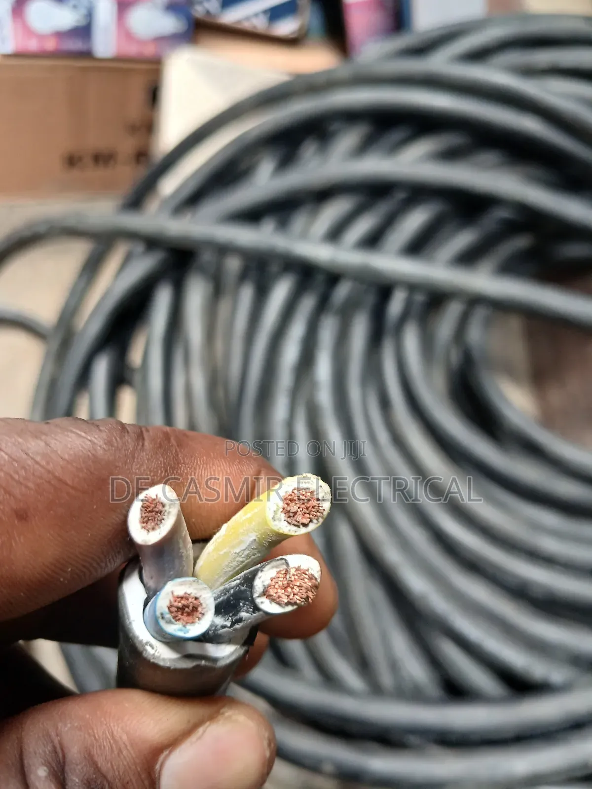 4x10mm2 Flexible Cable PVC/PVC