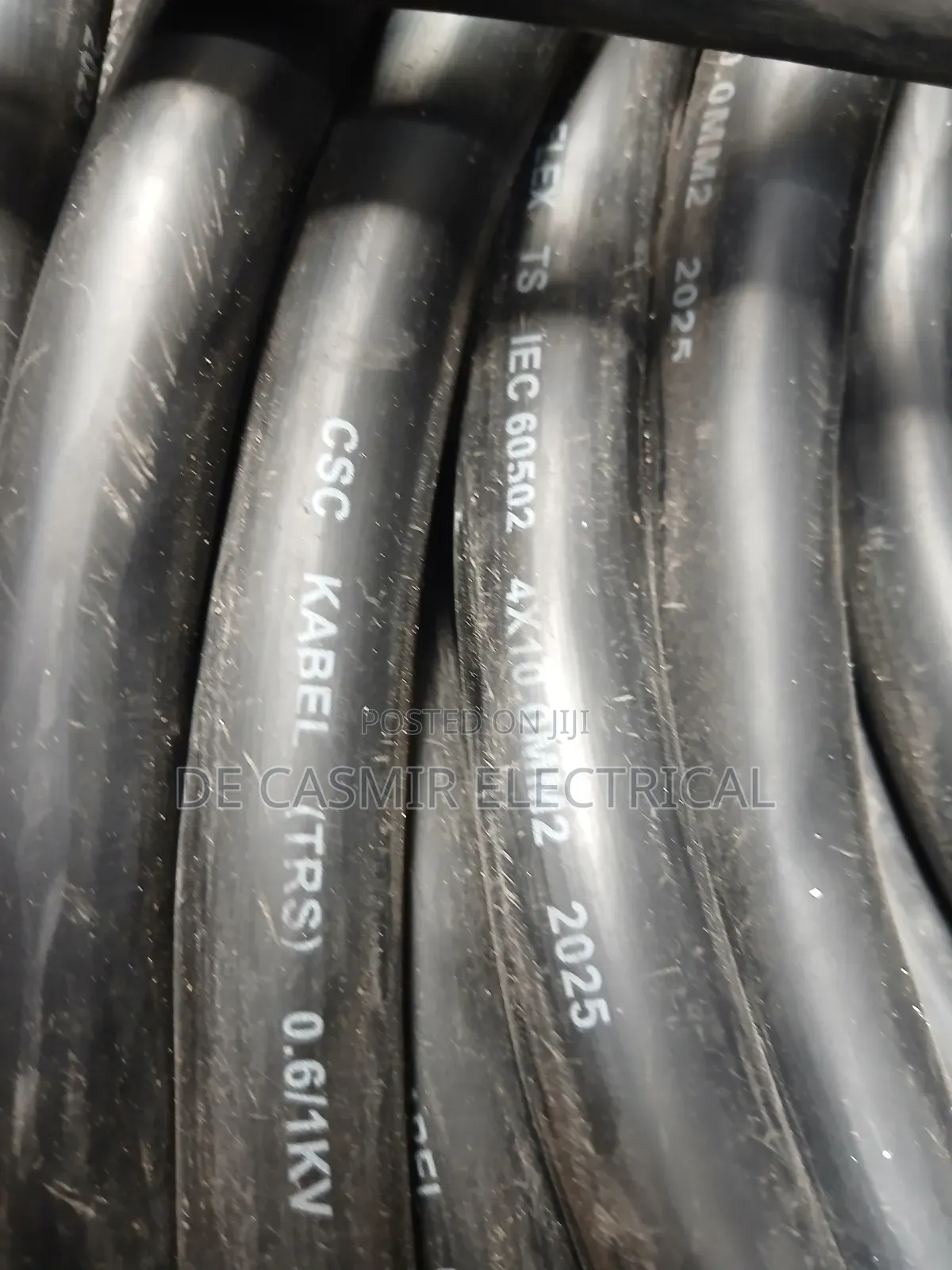 4x10mm2 Flexible Cable PVC/PVC