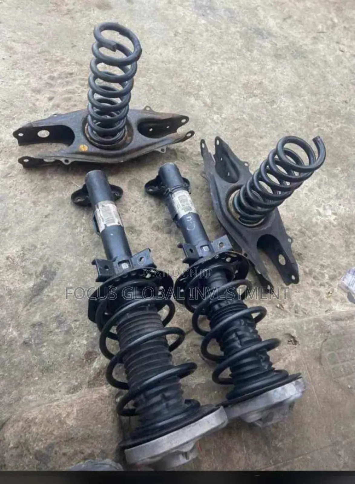 E 300 2010 Model Front Shock and Back Spring 212