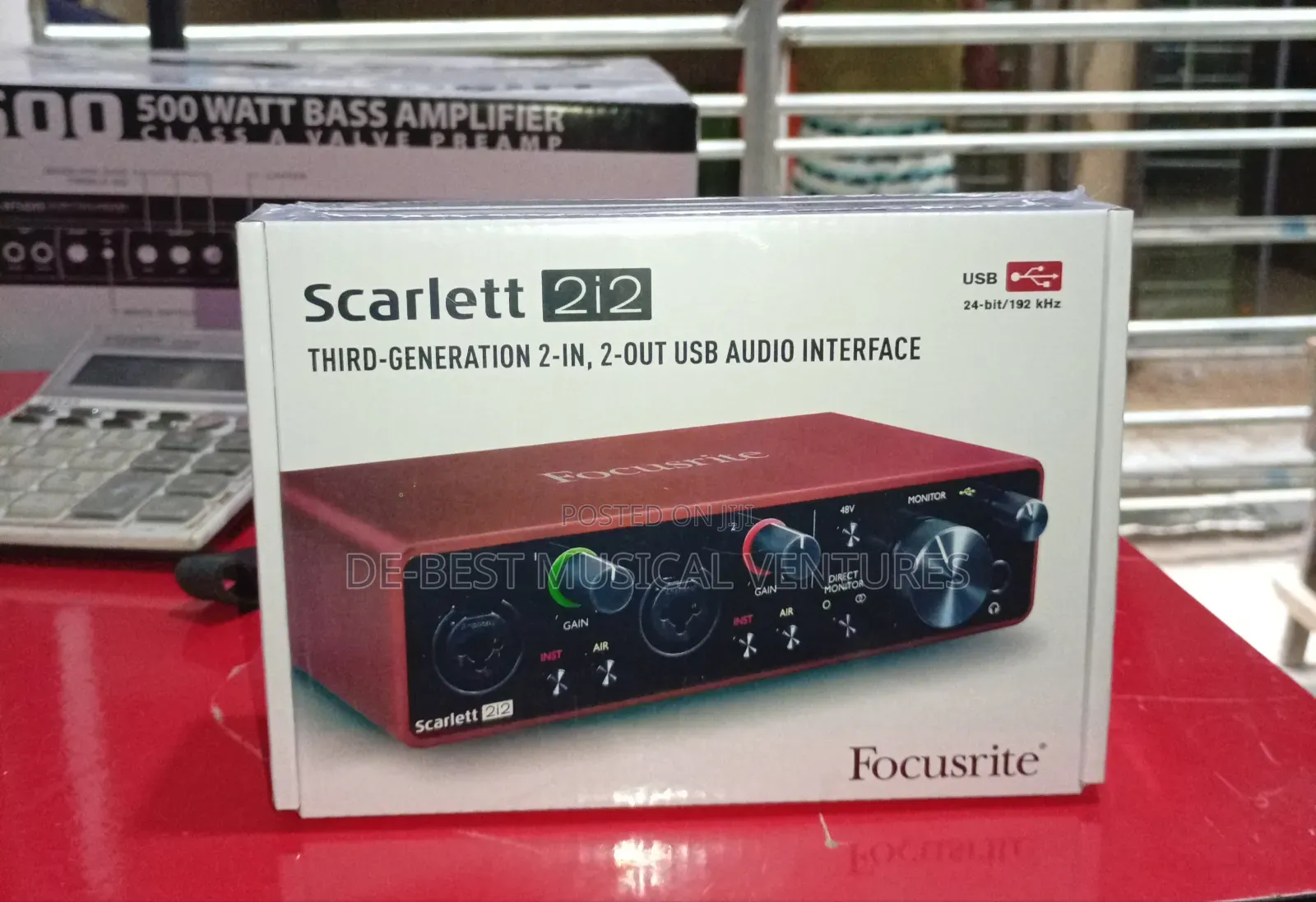 Scarlett 2i2 Soundcard