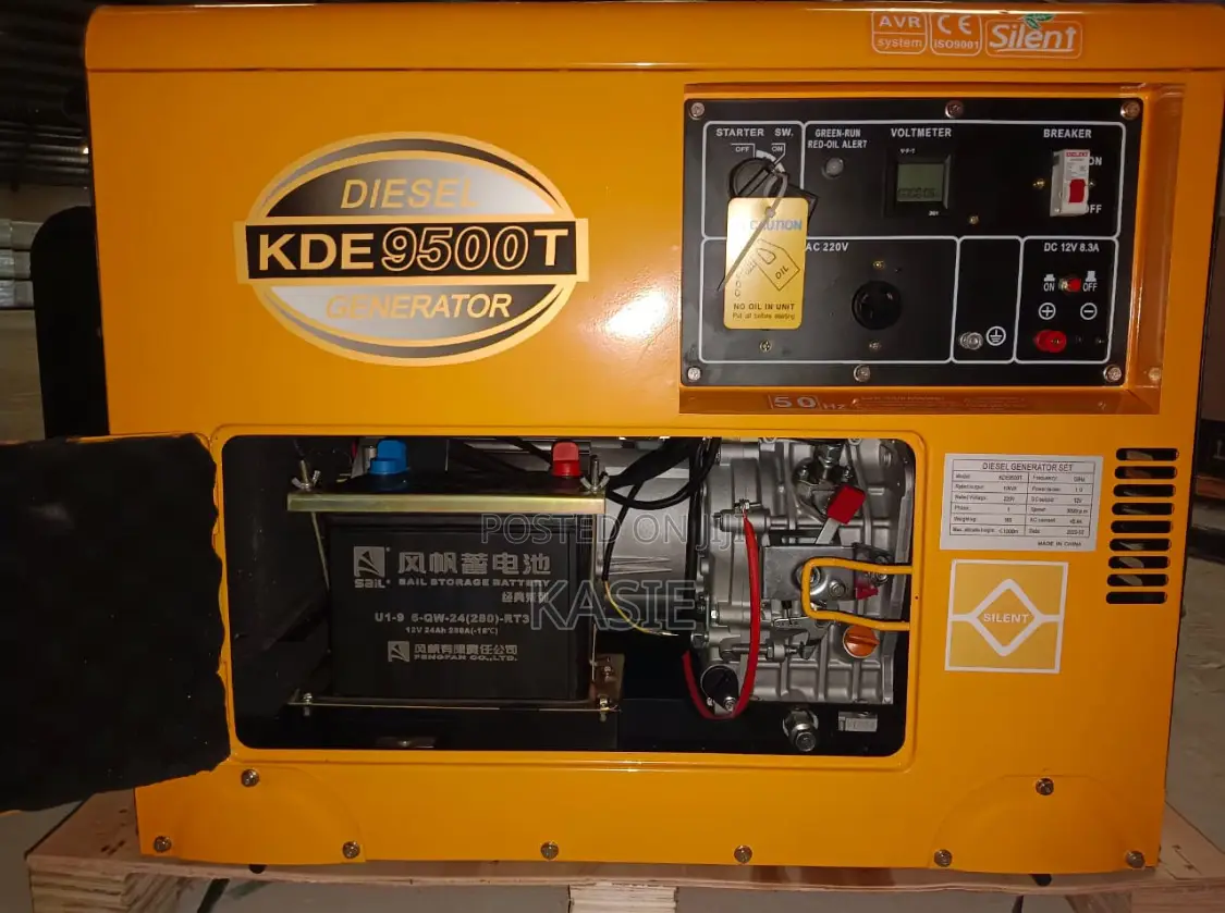 Kde9500t 12.5kva Diesel Generator