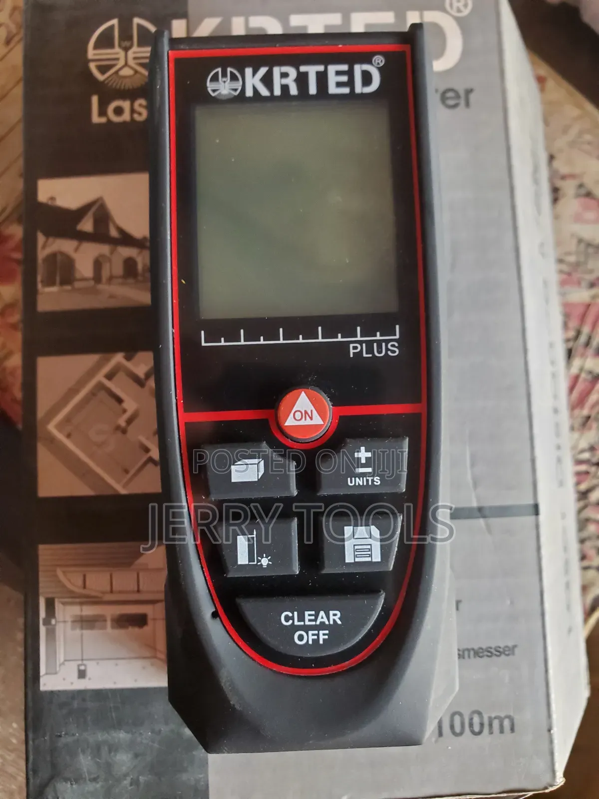 100m Krted Laser Distance Meter | Laser Tape