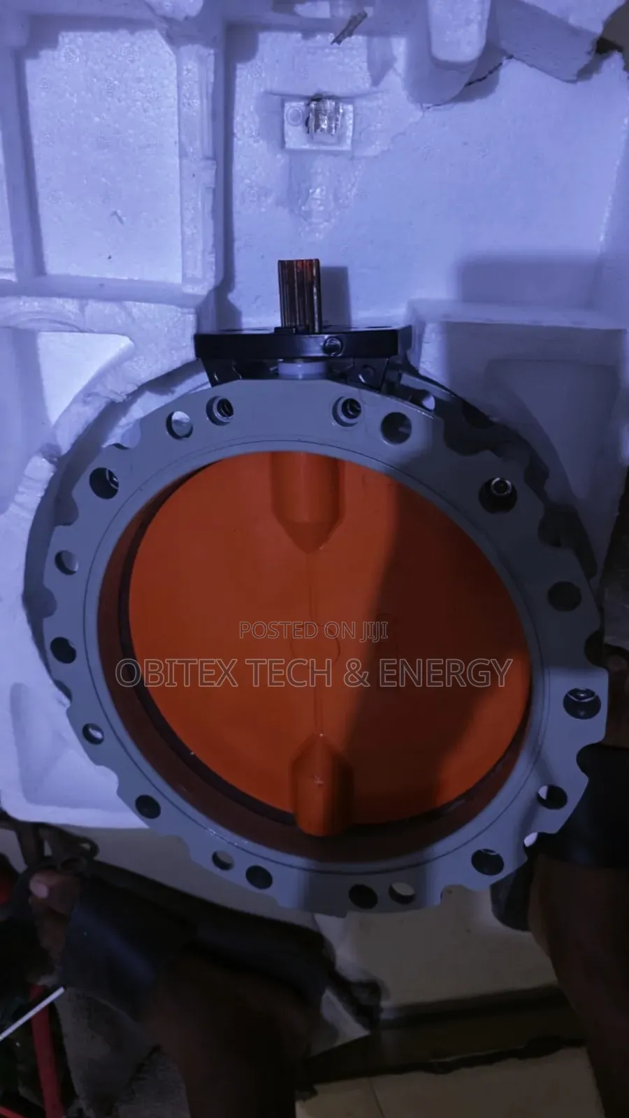 10 Inch Dn250 Manual Butterfly Valve | Industrial Wafer Type Valve