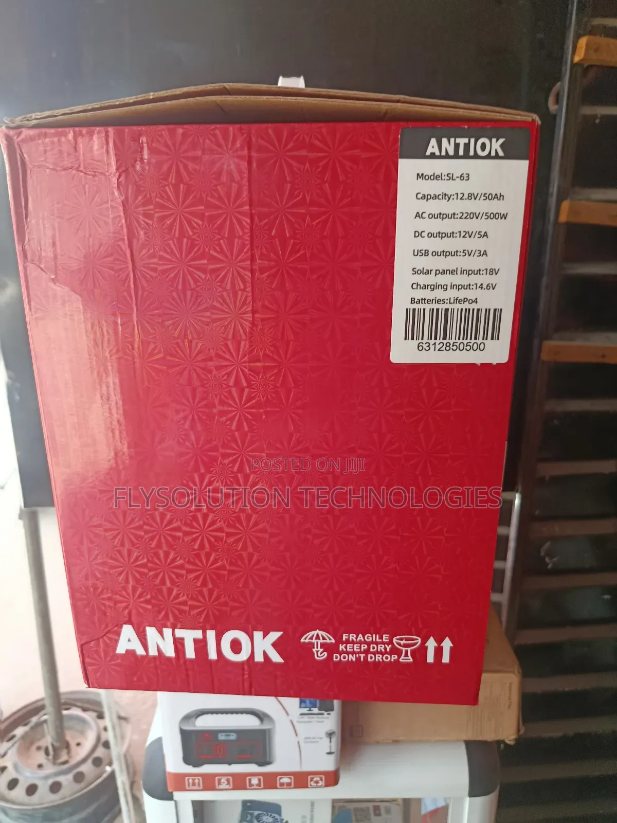 500w Antiok Solar Energy Storage Solar Generator Power Station