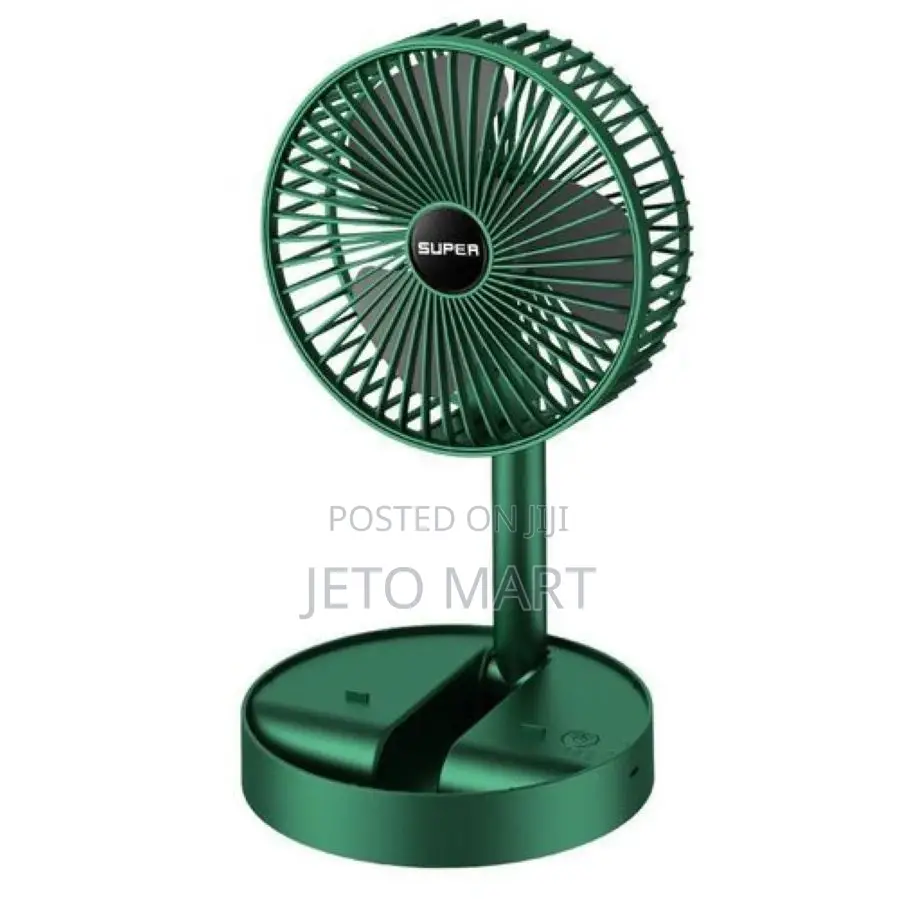 Portable Stretchable Foldable Rechargeable 3 Speed Portable Fan