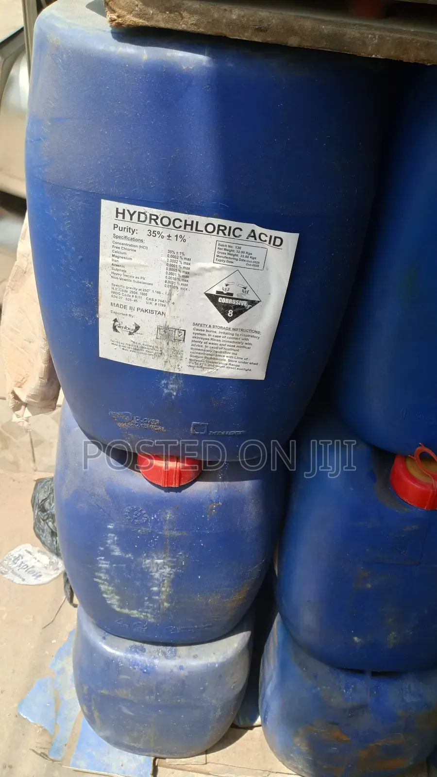 Hydrochloric Acid (Hci)