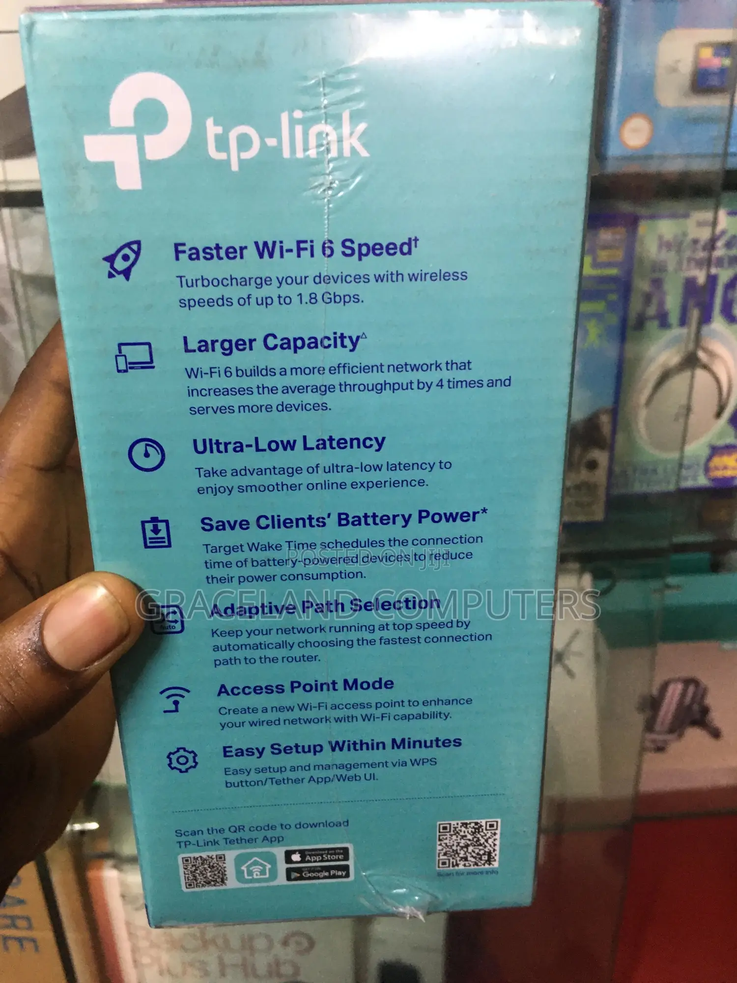 Tp-Link Ax1800 Re605x Dual Band Wi-Fi6 Range Extender