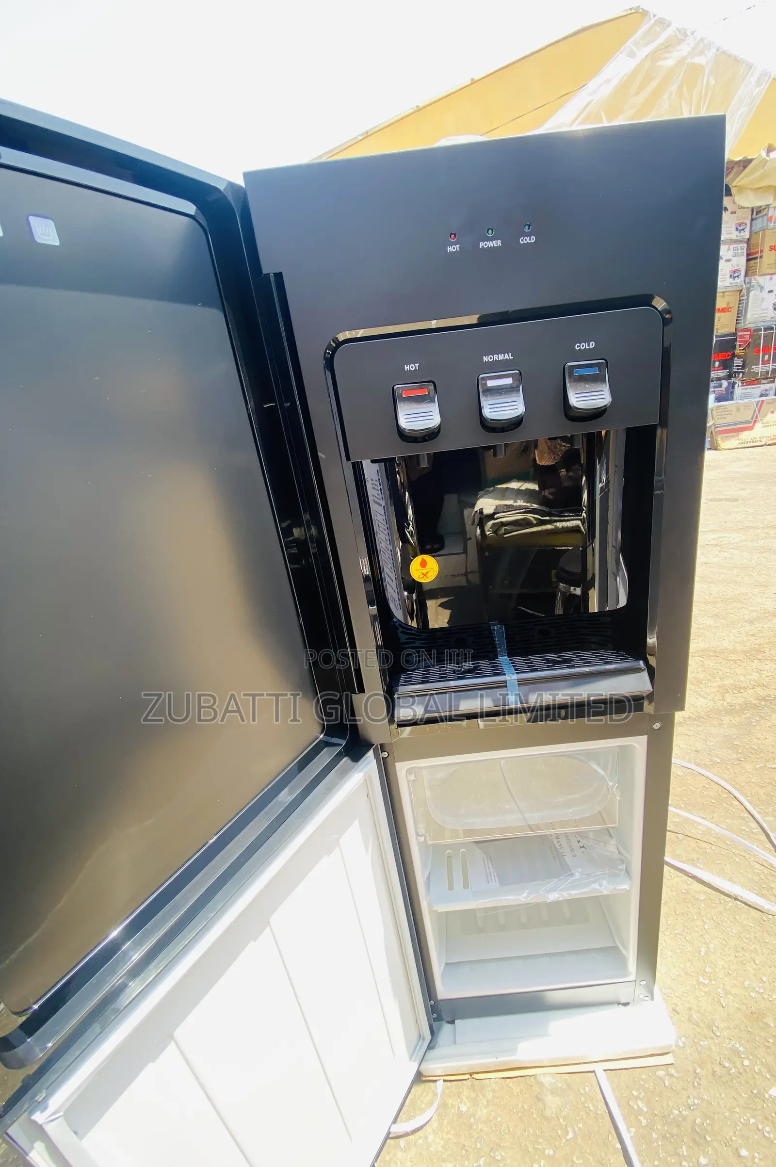 Cway Water Dispenser With Refrigerator