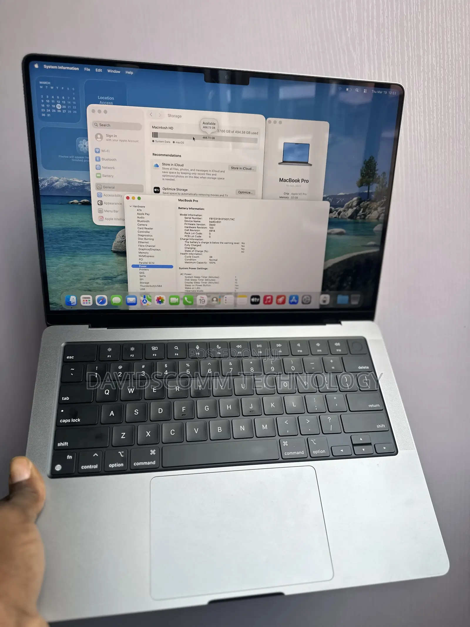 Laptop Apple MacBook Pro 2023 M2 Pro 14-inch 32GB Apple M2 SSD 512GB
