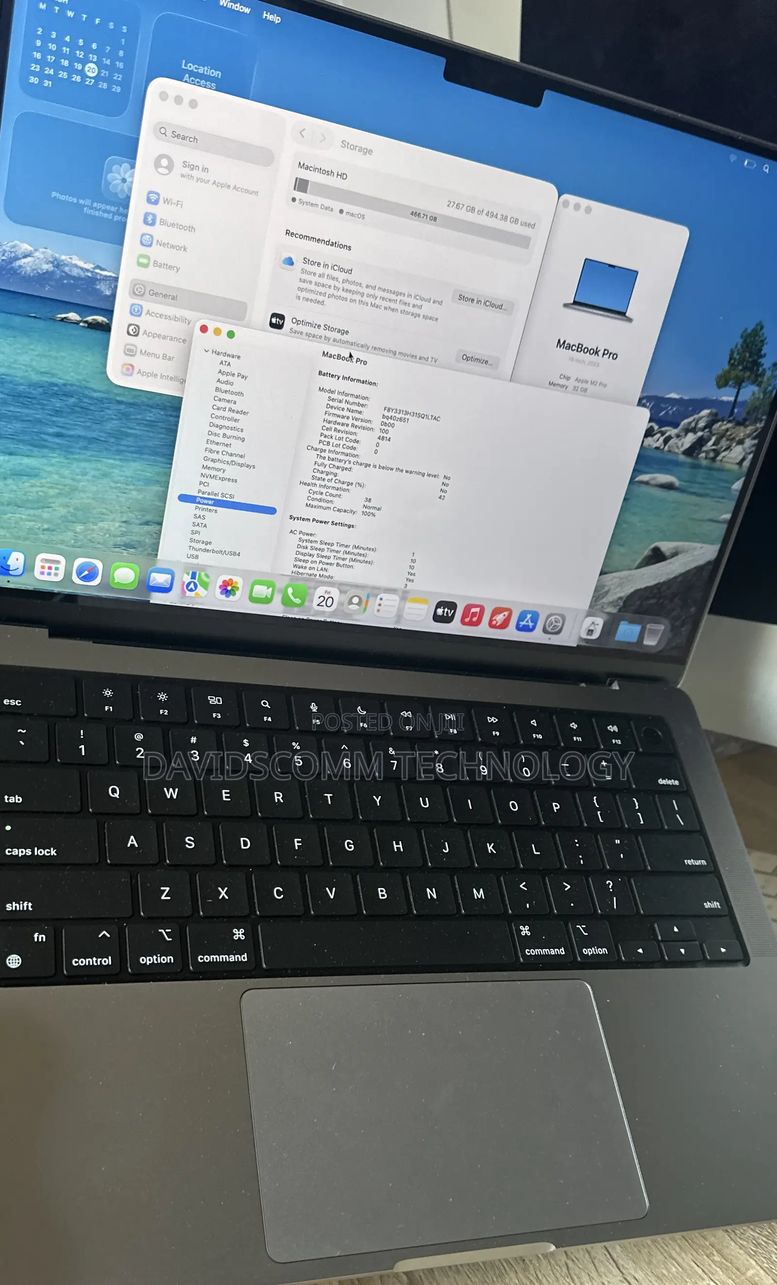 Laptop Apple MacBook Pro 2023 M2 Pro 14-inch 32GB Apple M2 SSD 512GB