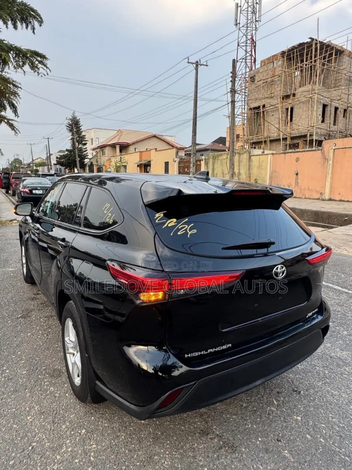 Toyota Highlander XLE AWD 2020 Black