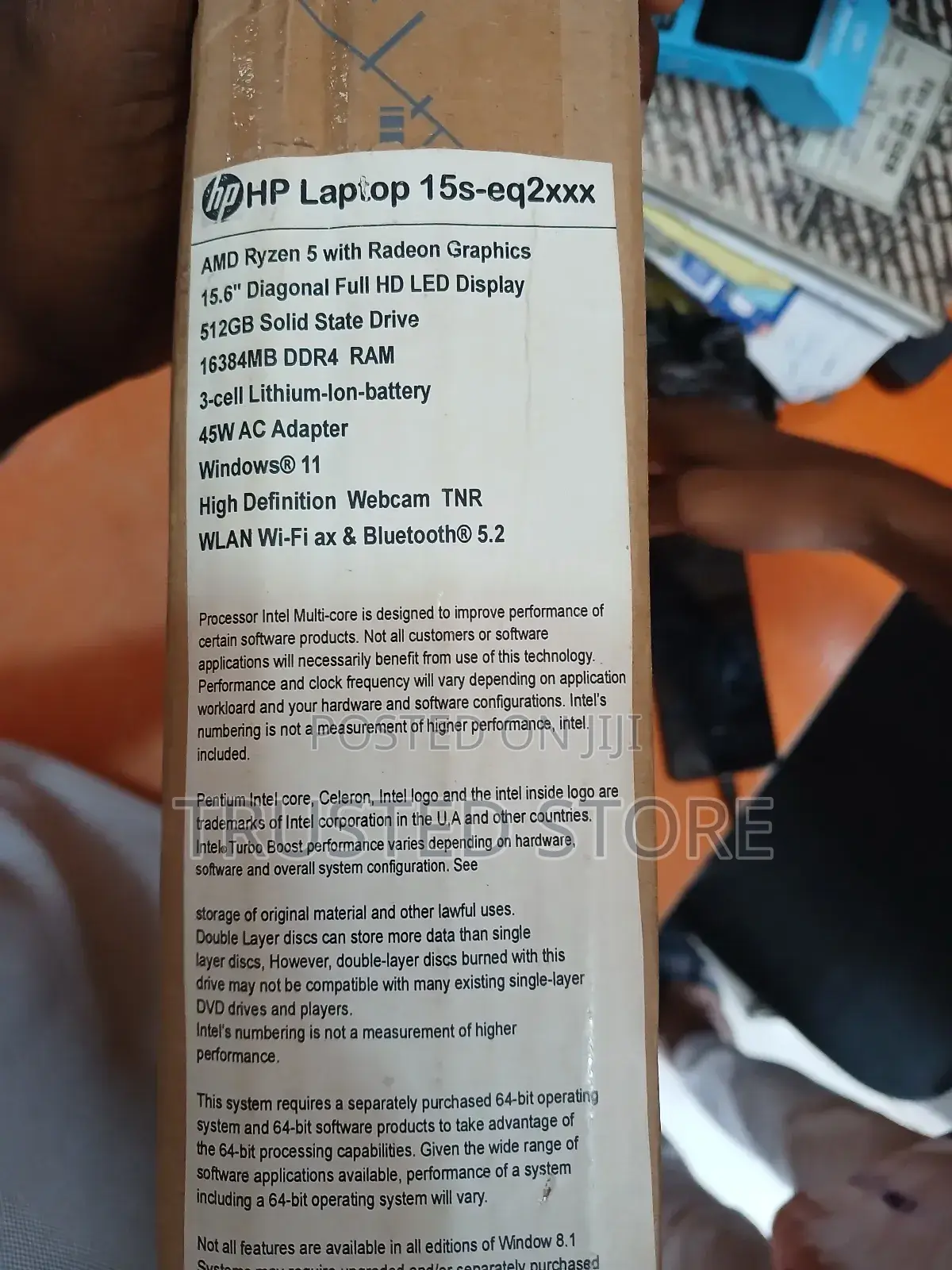 New Laptop HP 15 16GB AMD Ryzen 5 SSD 512GB