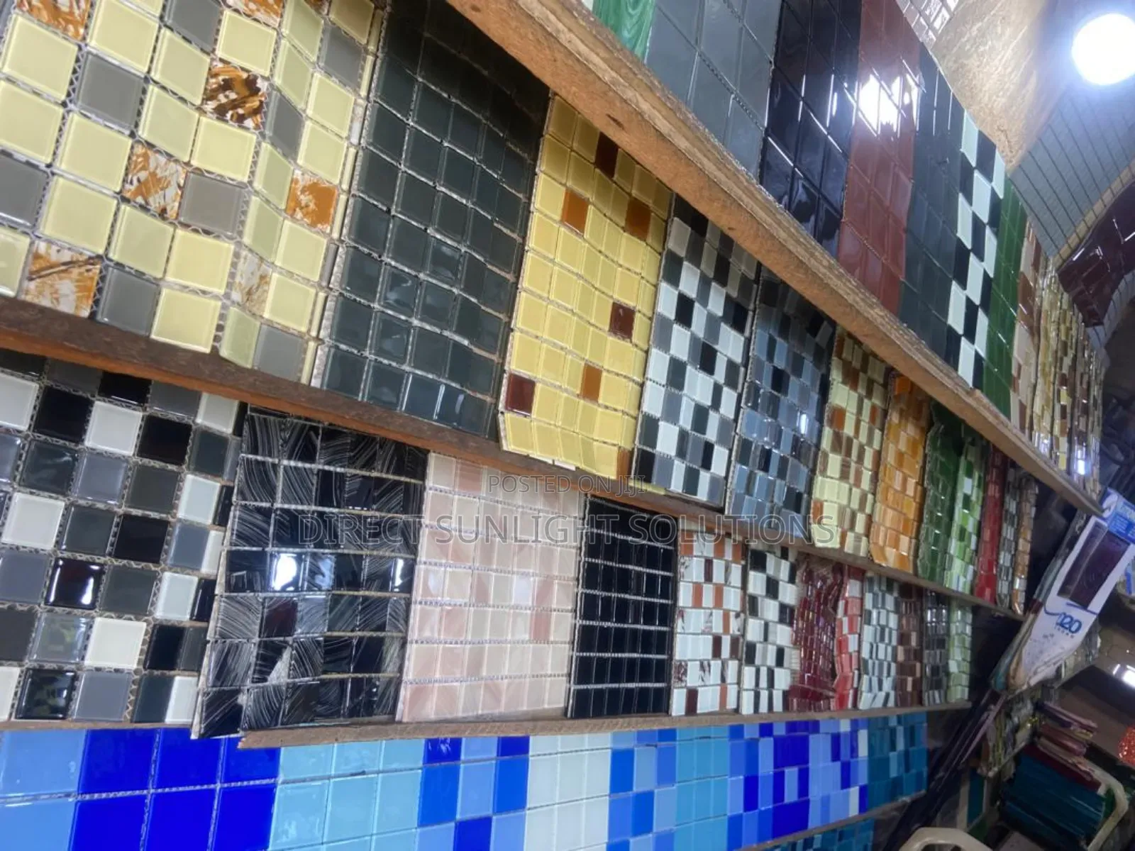 Quality Mosaic Pillar High Glossy