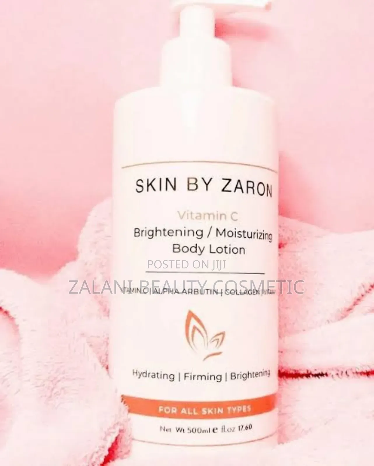 Skin by Zaron Vitamin C Brightening/Moisturizing Body Lotion.