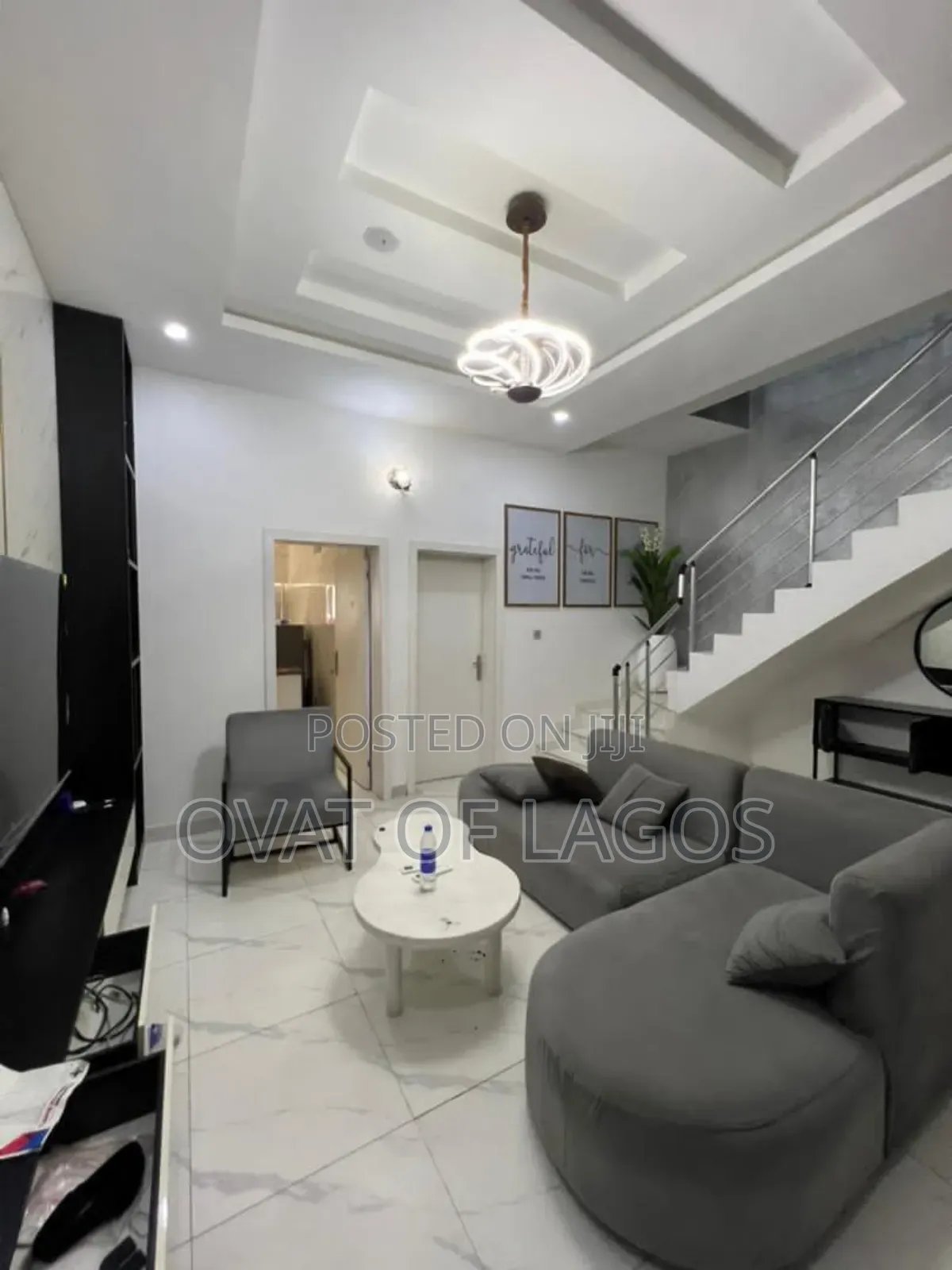 Furnished 3bdrm Duplex in Ikota for rent