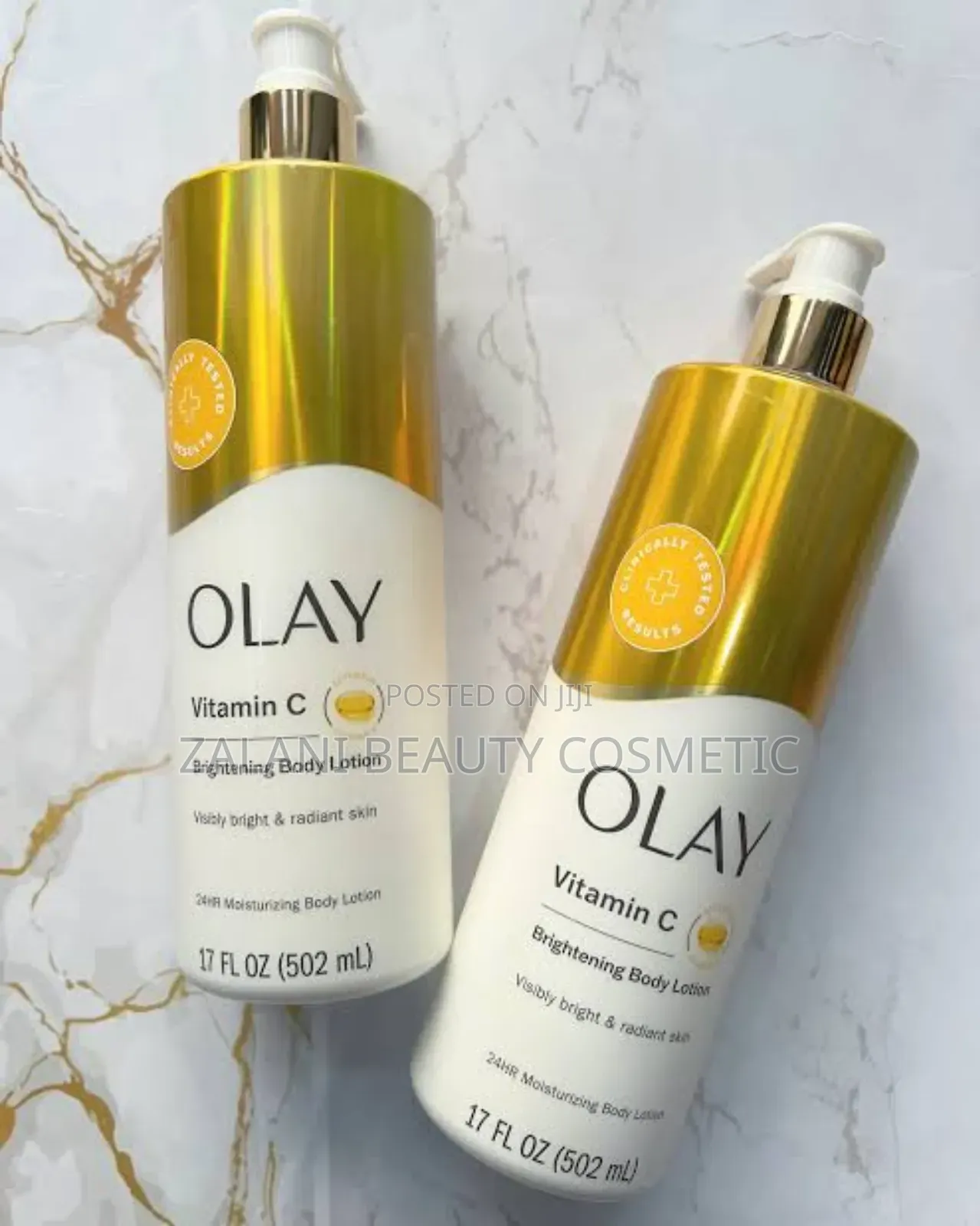 Vitamin C Brightening Body Lotion. It Is a 24-Hour Moisturizing