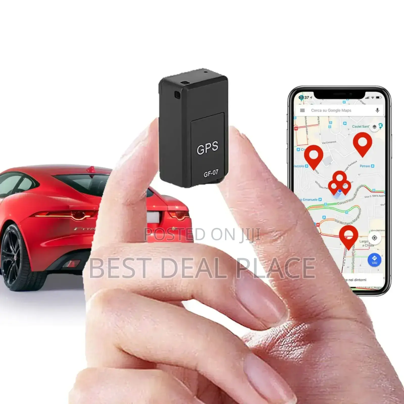 Gf07 Mini Magnetic Car Tracker Gps Real-time Locator