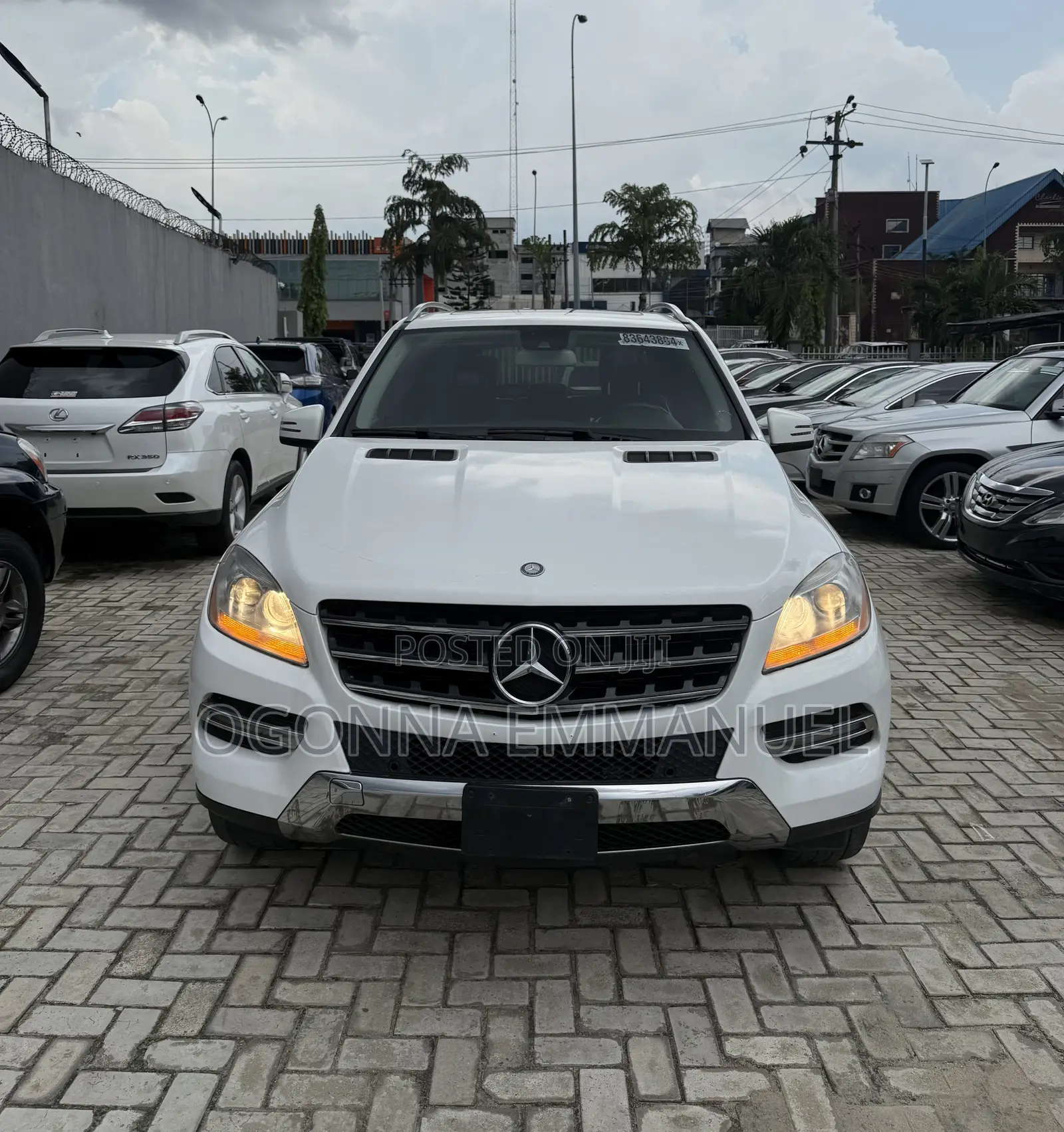Mercedes-Benz M Class 2015 White