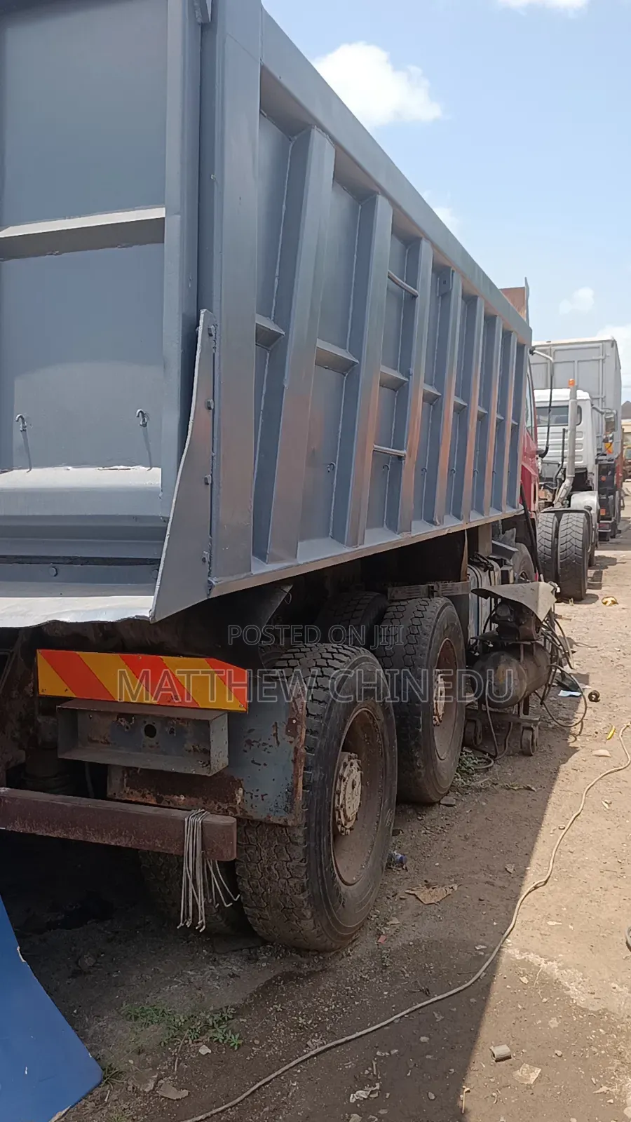 Foreign Used Daf 75 Ati Dump Truck 10 Tires