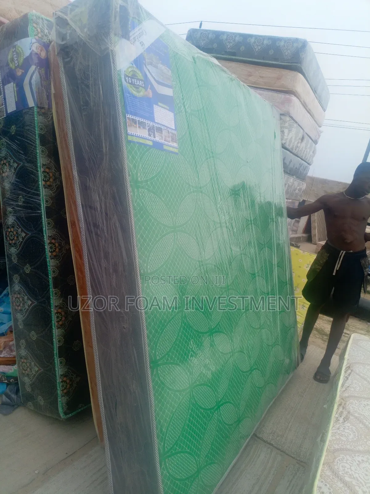 6x6x10 Full Orthopedic Mattress