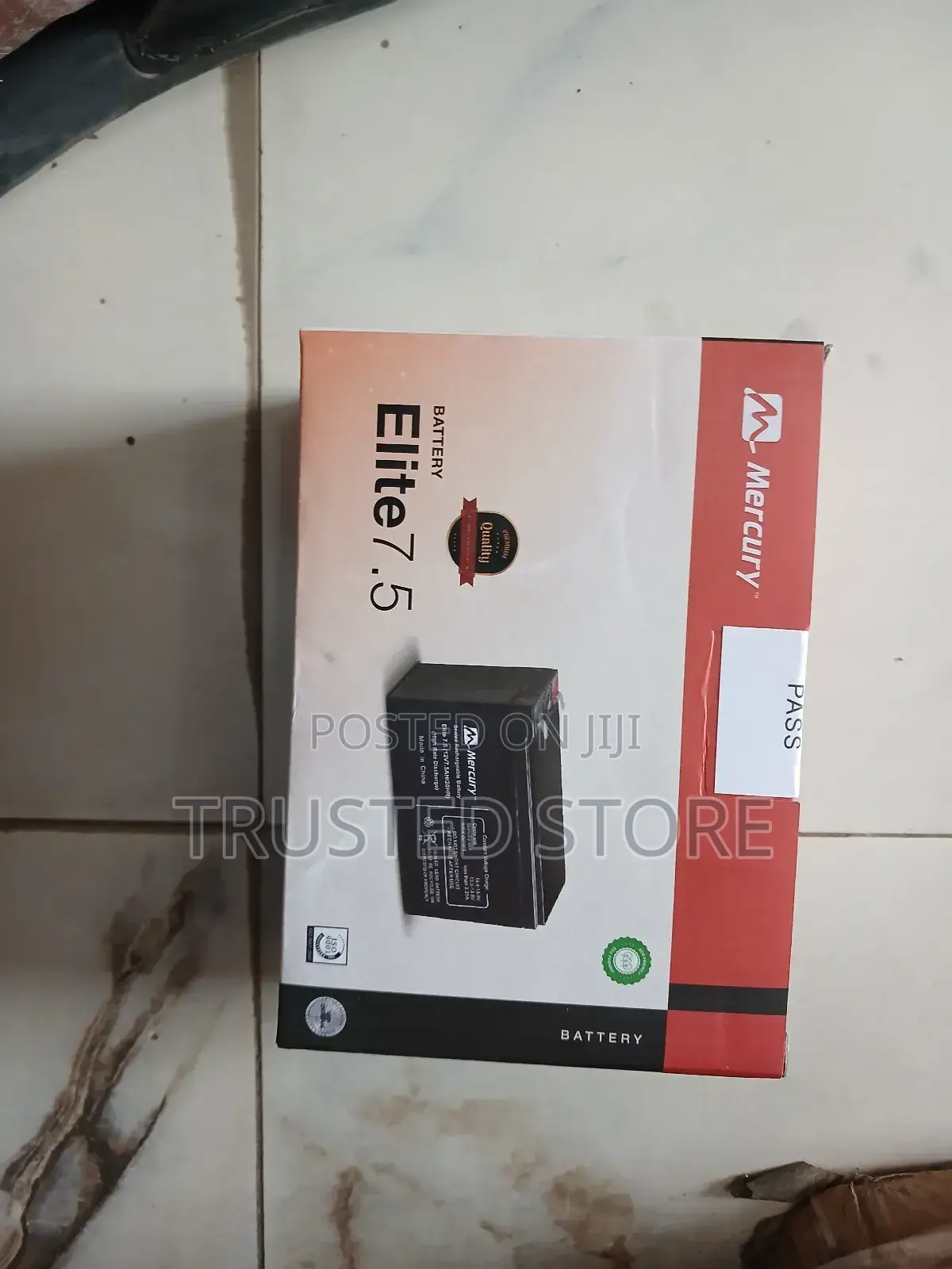 Mercury Ups Battery Elite 7.5