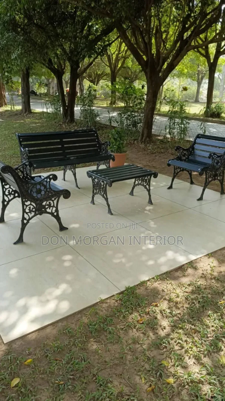 Out Doors Metal Tables