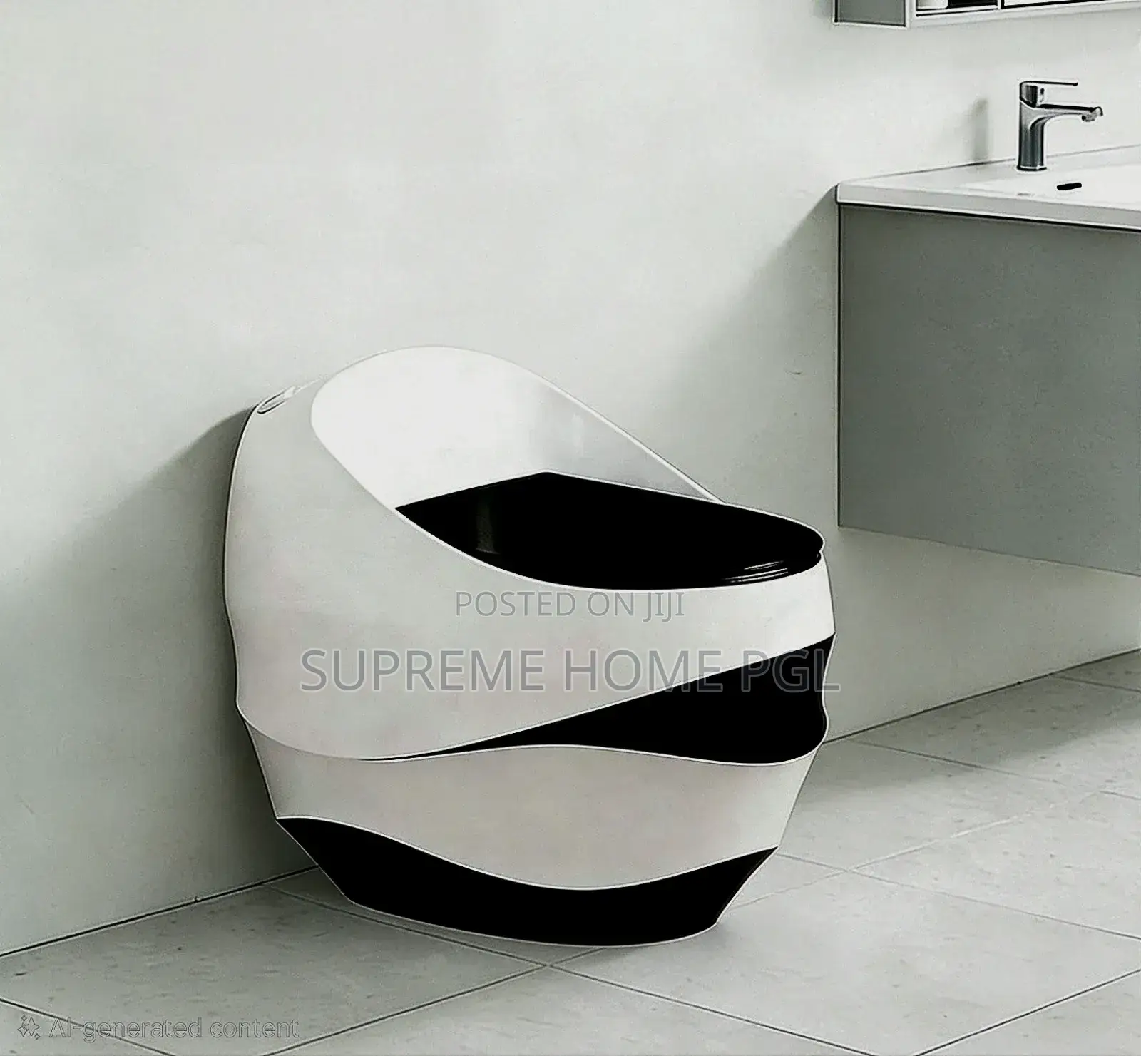 Modern Siphon Jet Flush Toilet One Piece Urine Toilet for Bathroom