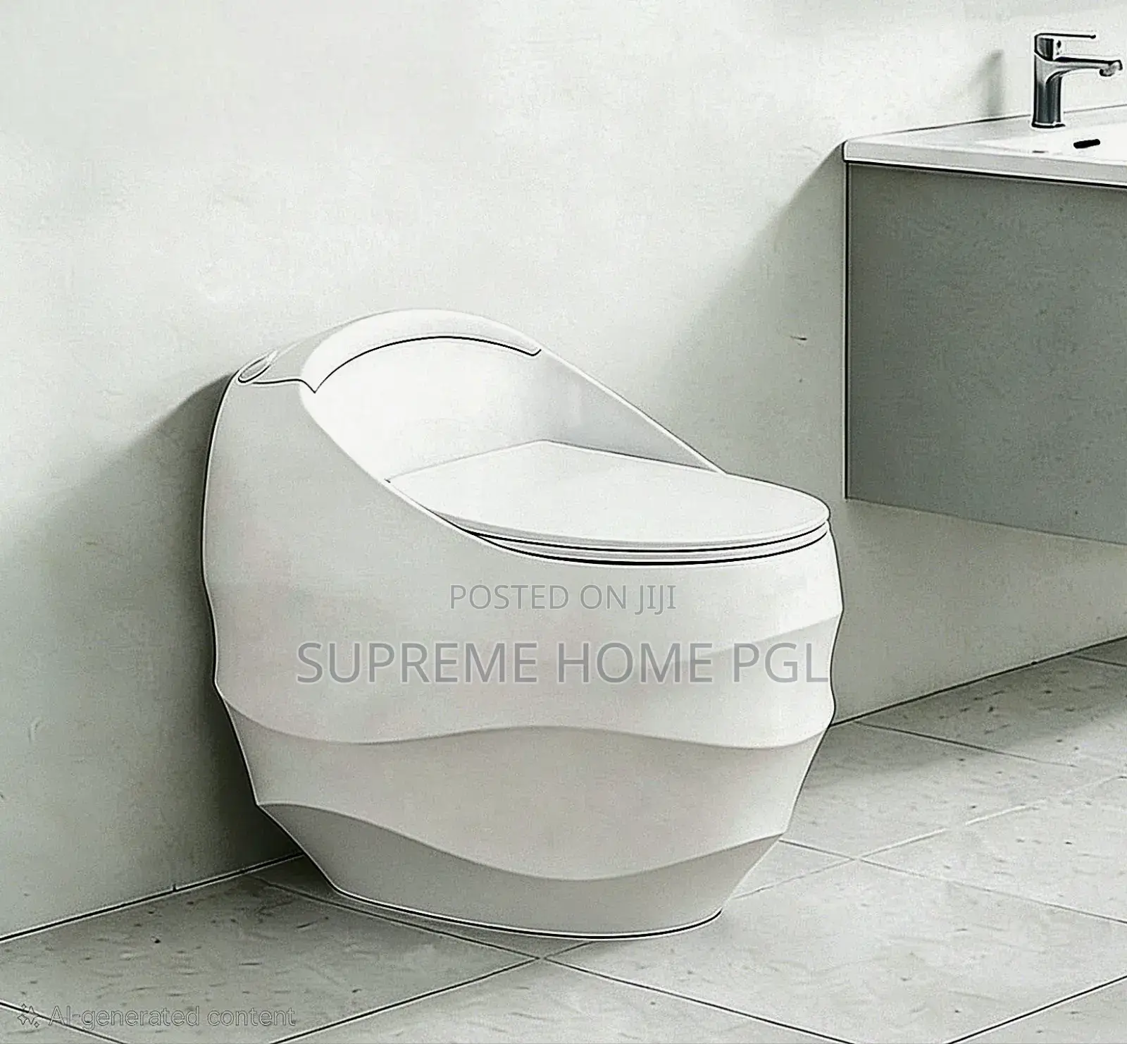 Modern Siphon Jet Flush Toilet One Piece Urine Toilet for Bathroom