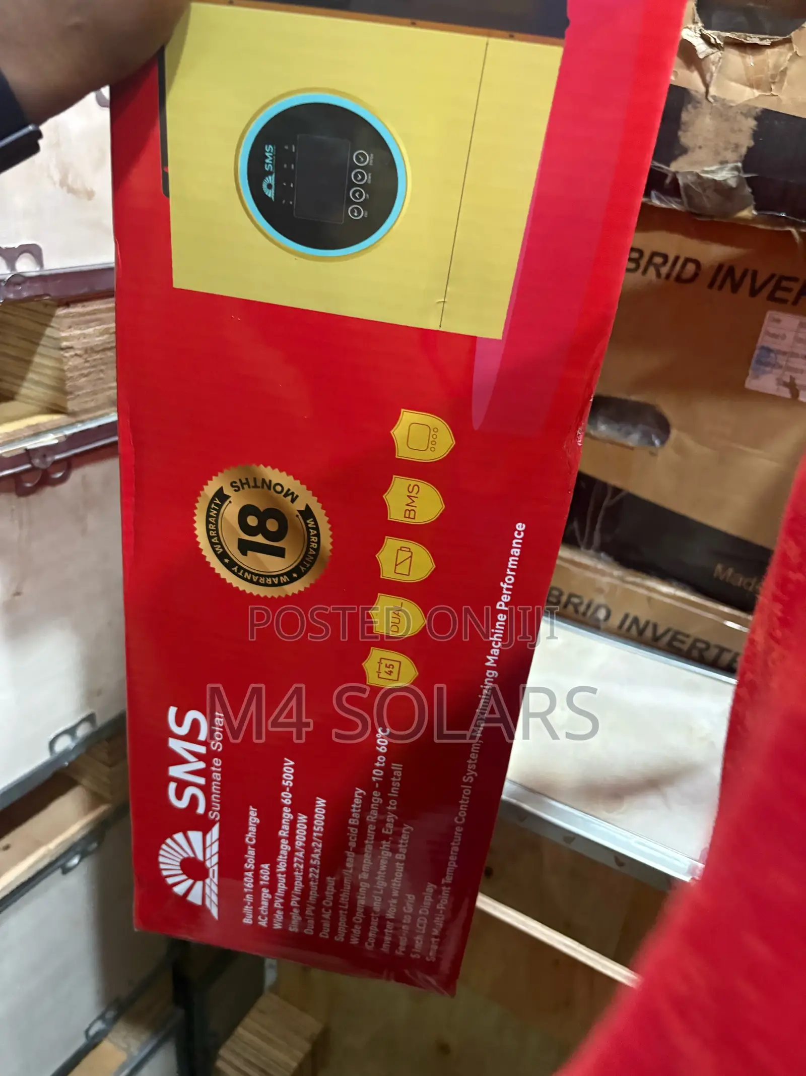 SMS Hybrid Inverter 12kva 48v