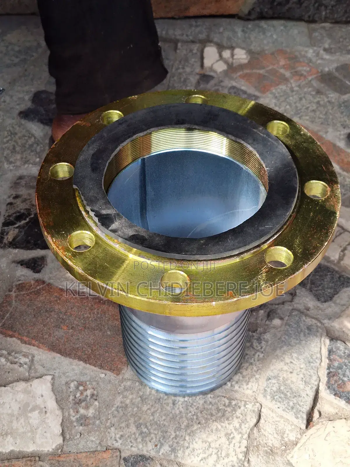 6-Inch Hose Nipple With Flange – Heavy-Duty Fitting