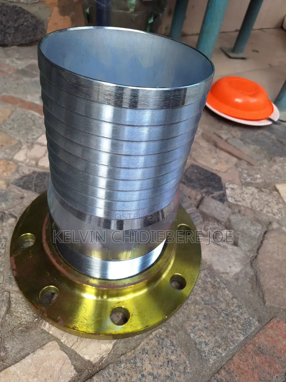 6-Inch Hose Nipple With Flange – Heavy-Duty Fitting