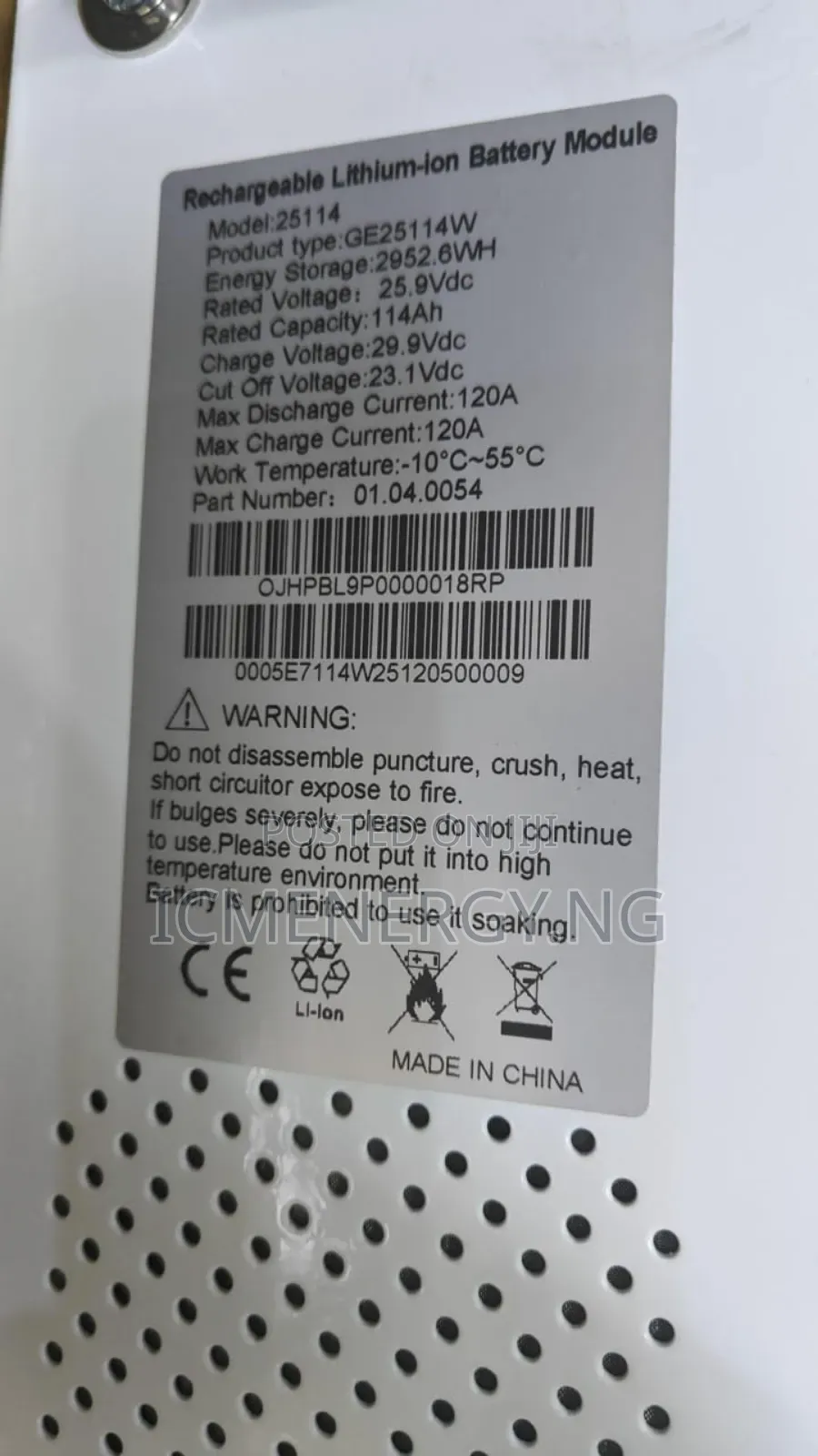 3kwh Galaxy Lithium Battery