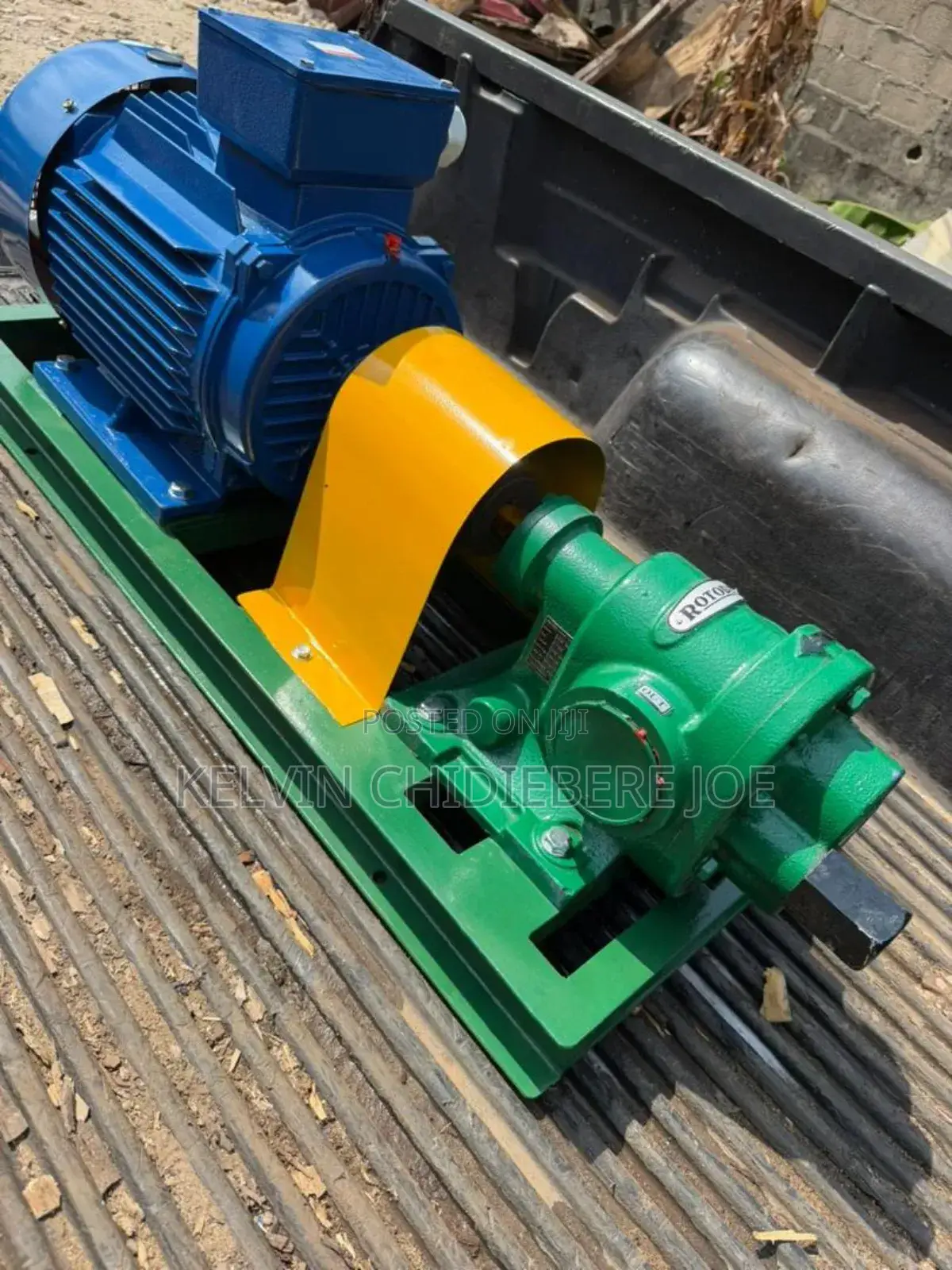 3-Inch Gear Transfer Pump With 5.5kw (7.5hp) Electric Motor – Complete