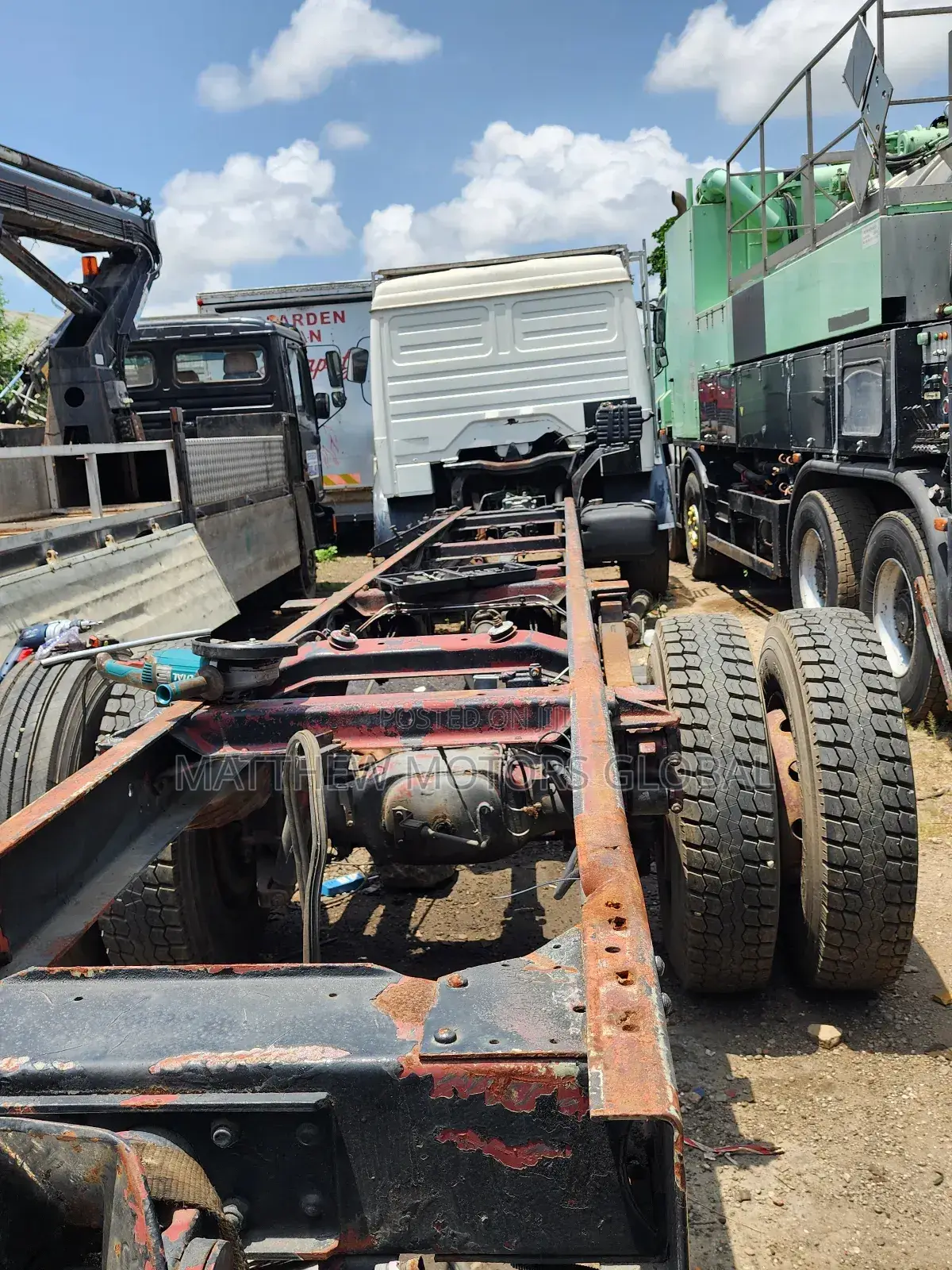 Clean Foreign Used Mercedes Benz Truck 1624