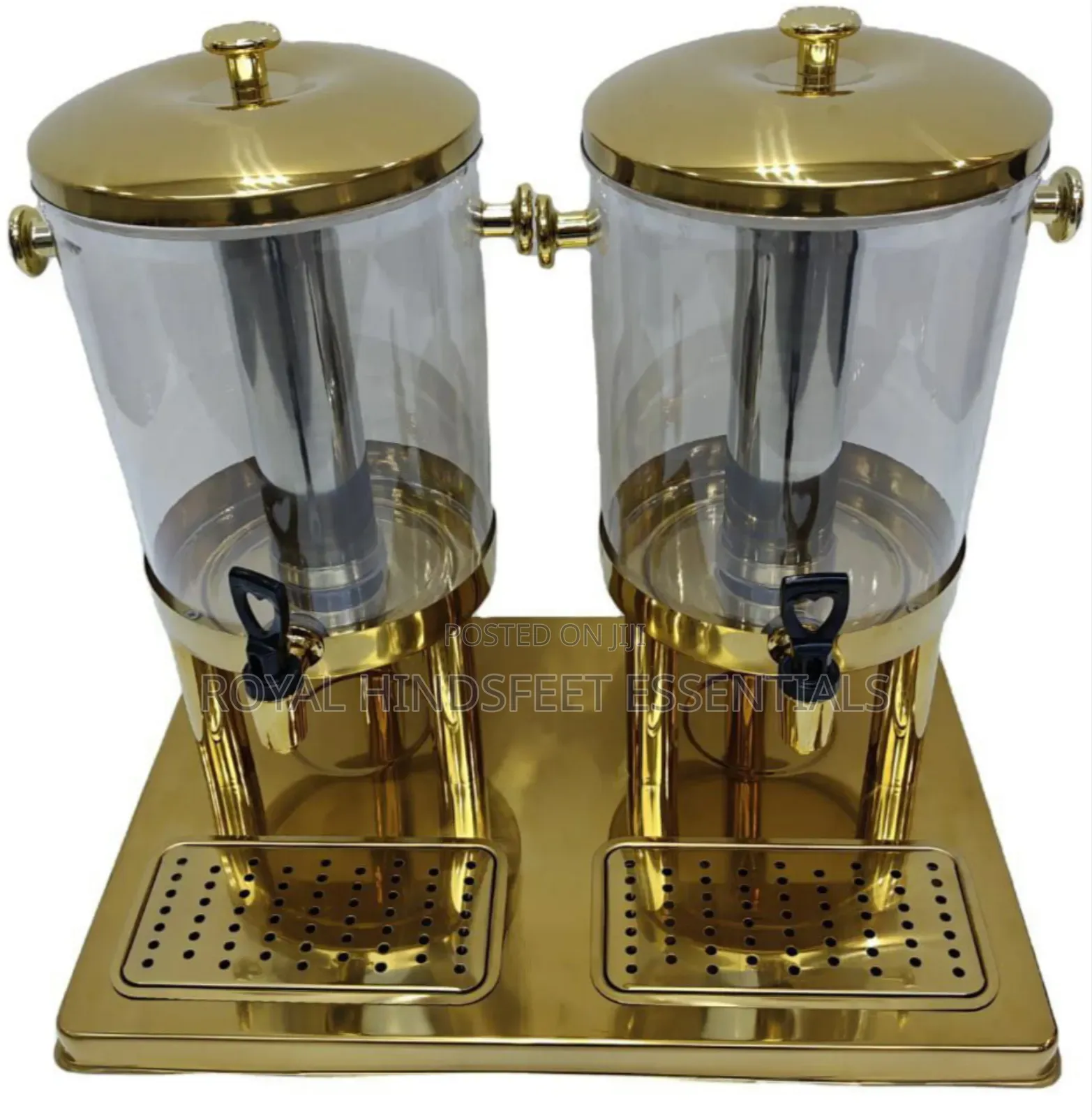 16l Qlty Commercial Stainless Steel Luxury Double Beverage Dispenser