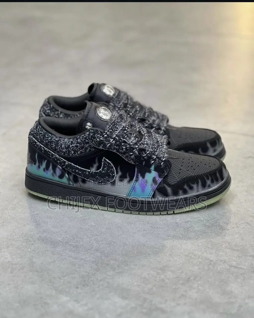 Original Air Jordans 1 Low Halloween Black Cat