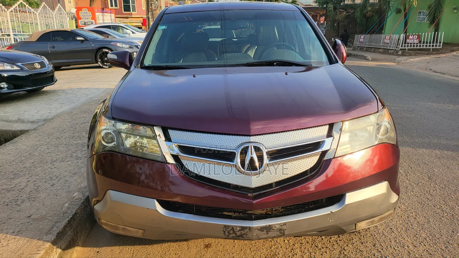 Acura MDX 2009 Red