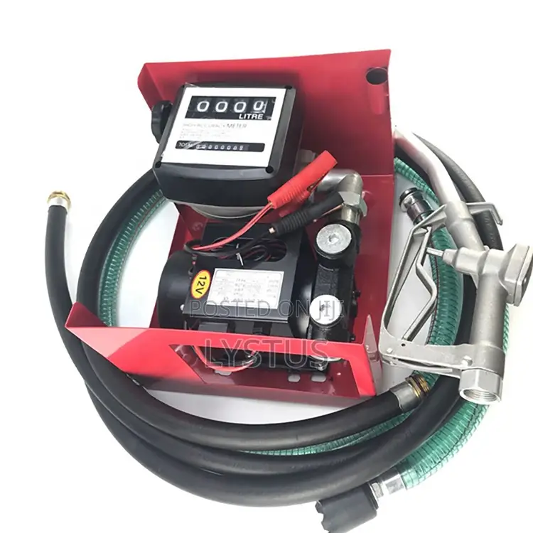 Portable Electric Fuel Oil Pump Assy Zcetp-70l, 12v/24v 60-70l/Min