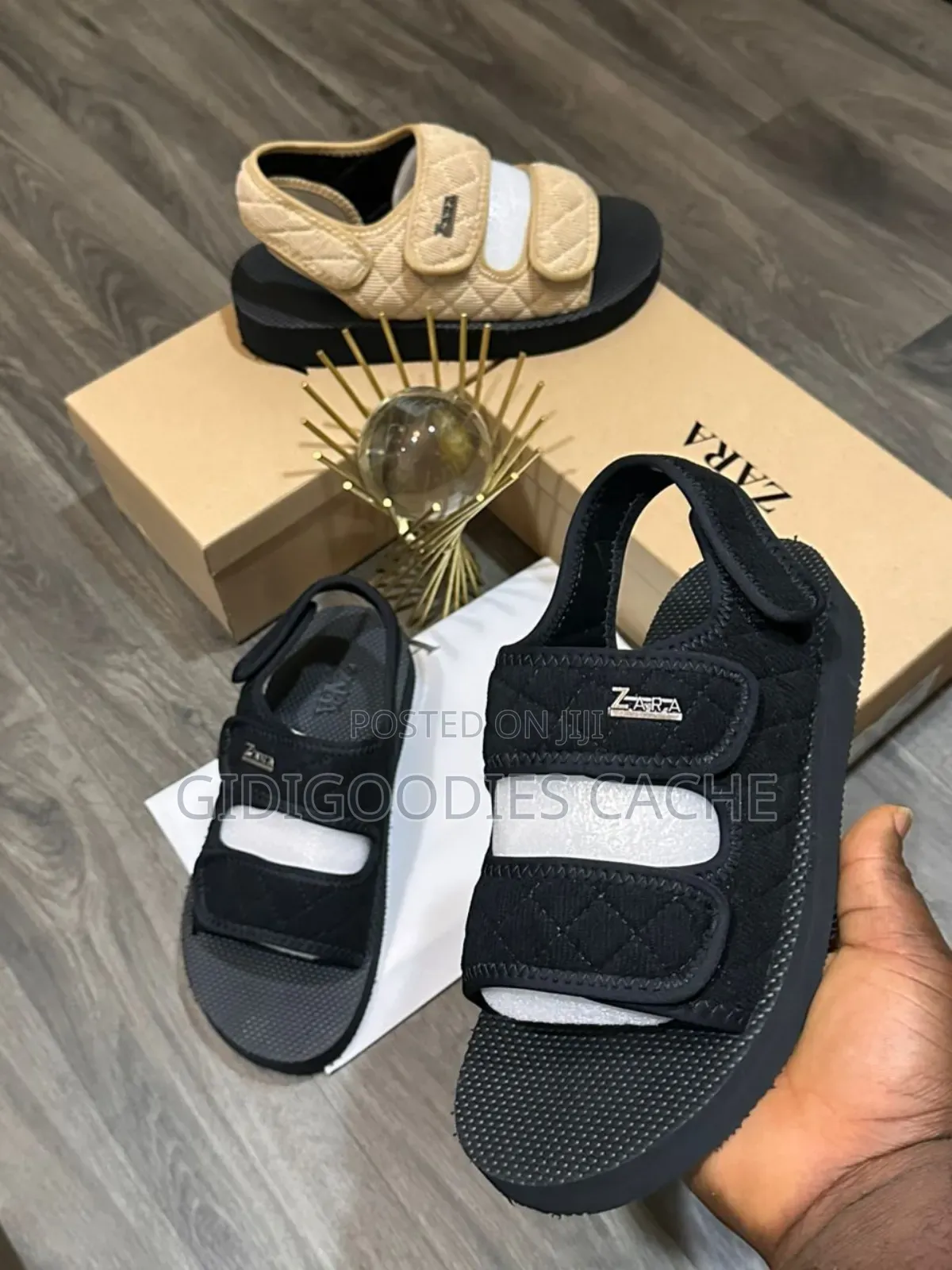 Zara Velcro Sandals