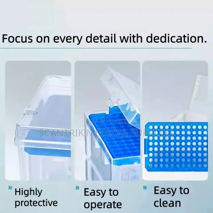 200w Tip Box for Laboratory Equipment Organization