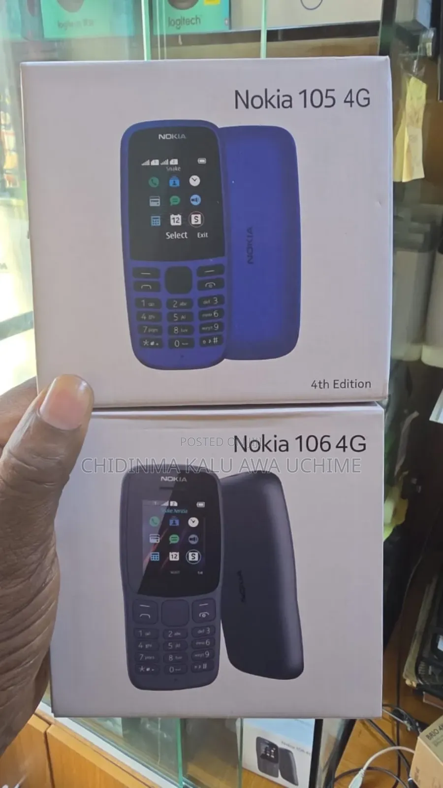 New Nokia 106 Black