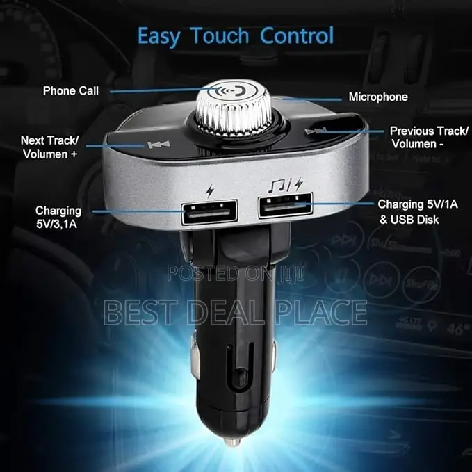 Car Mp3 Player Wireless Handsfree Bluetooth Kit