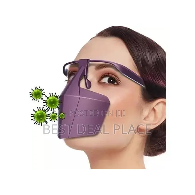 Breathable Protective Anti Pollution Face Mask - Blue Color