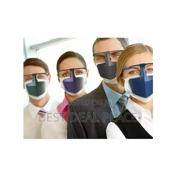 Breathable Protective Anti Pollution Face Mask - Blue Color