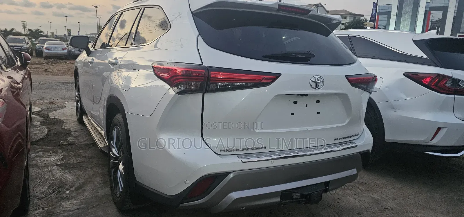 Toyota Highlander Platinum 2021 White
