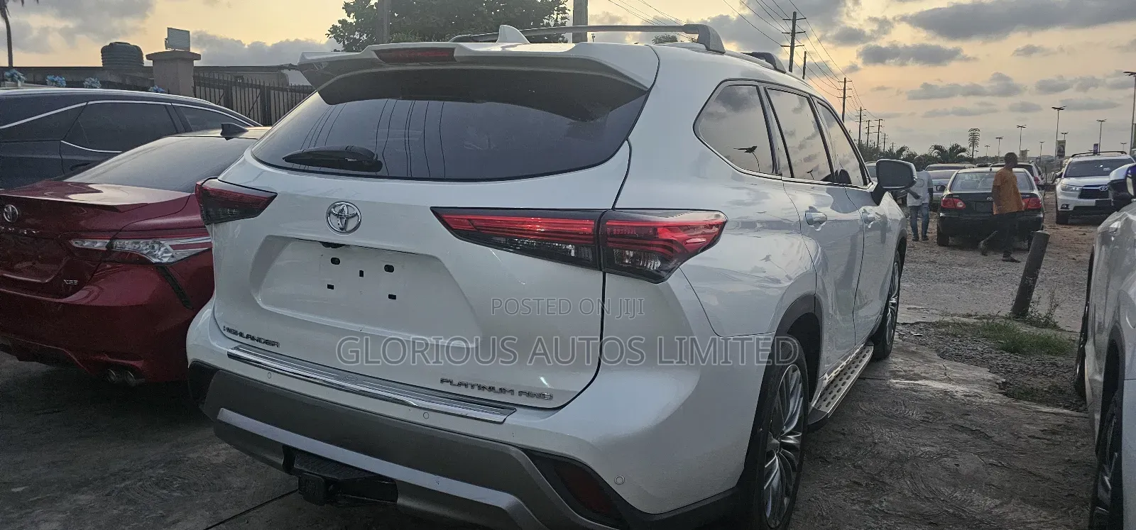 Toyota Highlander Platinum 2021 White
