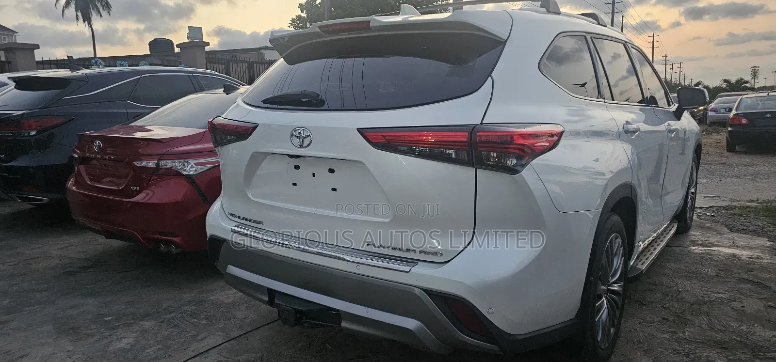Toyota Highlander Platinum 2021 White