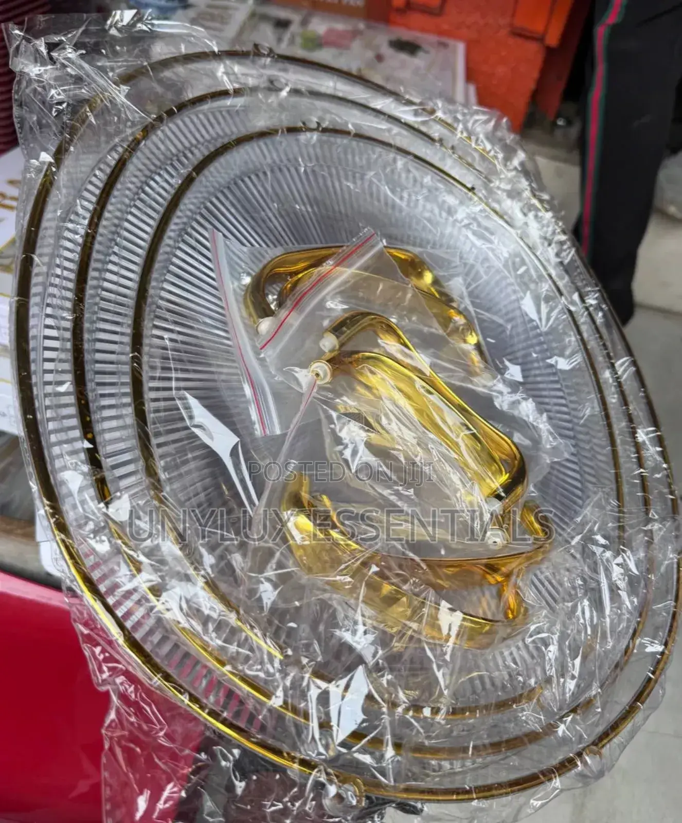 3in1 Sturdy Acrylic Glass Tray