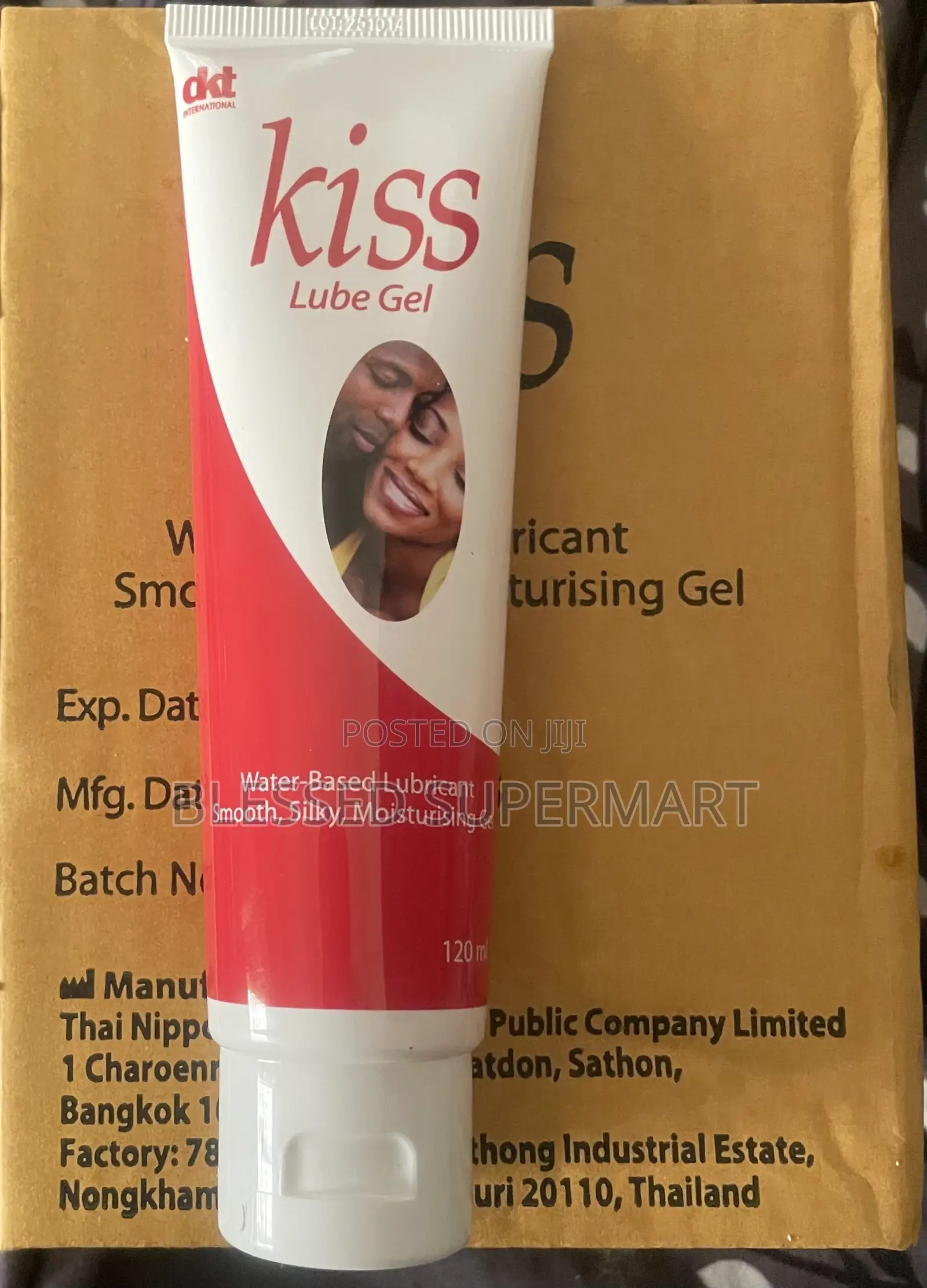 Kiss Condom 3’S X 36 Packs and Kiss Lube (Big)
