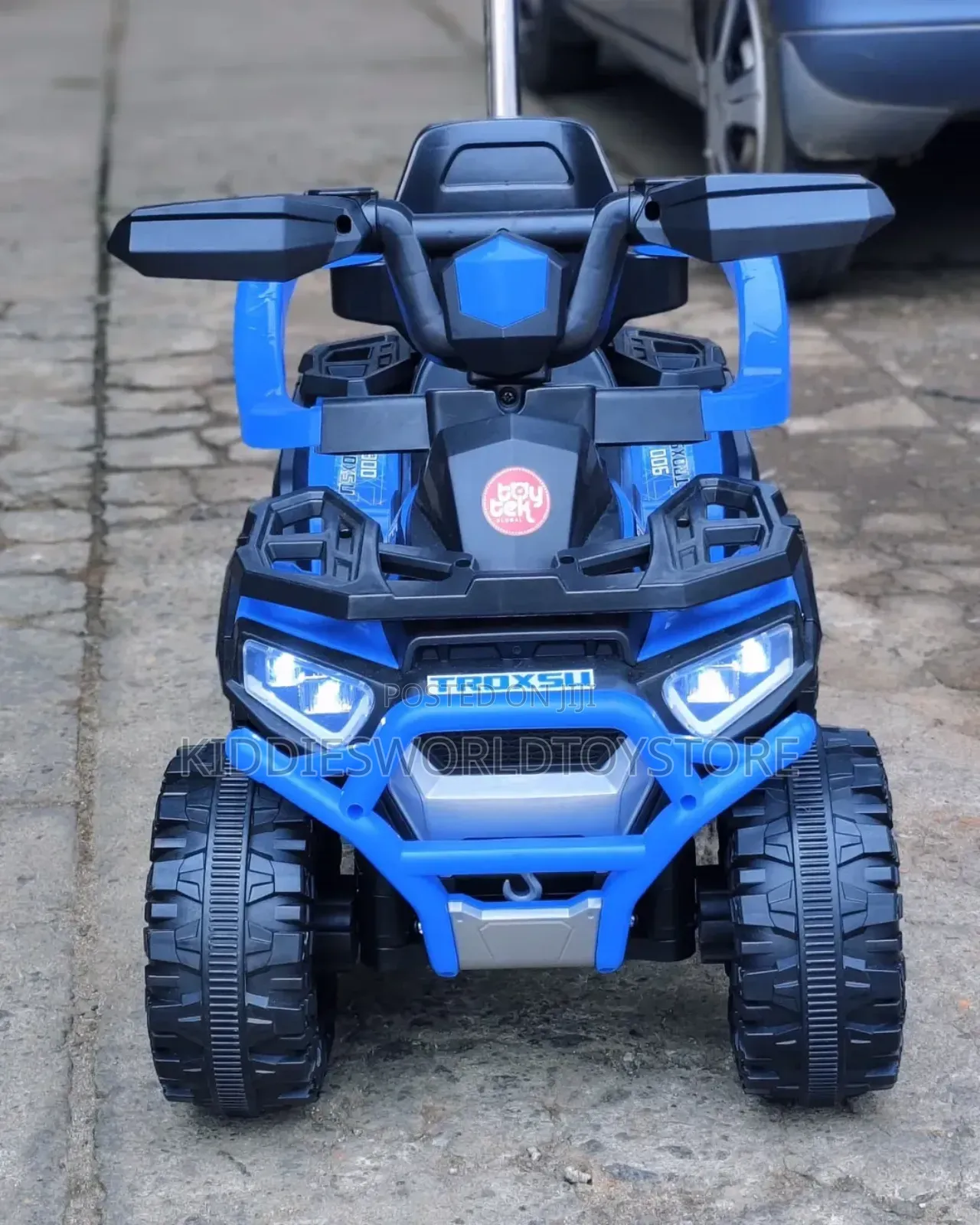 Electric Ride on Car With Pusher